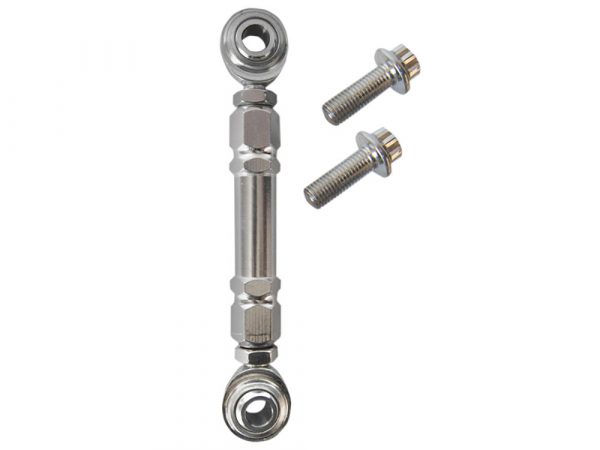 Mid Controls Shift Linkage - Polished. Fits Dyna 1991-2017 & FXR 1982-1994.