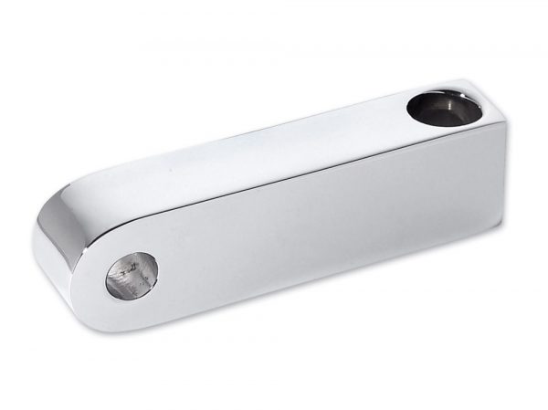 2-3/4" Extended Headlight Mount Block - Chrome.
