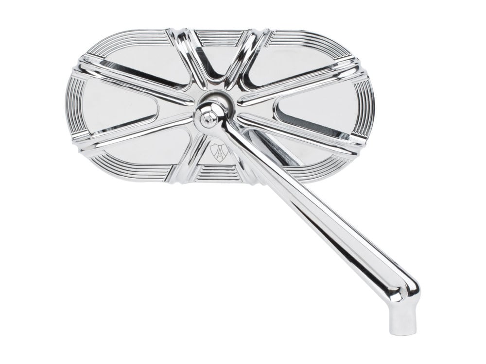 10-Gauge Caged Series Mirror - Chrome. Fits Right. » 10-Gauge Caged Series Mirror - Chrome. Fits Right.