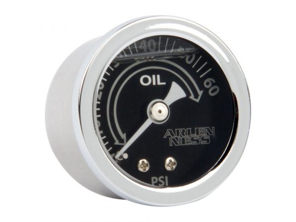 Replacement Oil Pressure Gauge. 1-1/2" Gauge - Deep Cut.