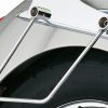 Saddlebag Supports - Chrome. Fits Yamaha V-Star XVS650 Classic 1998up. - Image 2