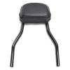 Short Quick Detachable Sissy Bar Kit - Black. Fits FXST 2000-2005 & Most FLST 2000-2017 with 150mm Rear Tyre. - Image 2