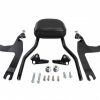 Short Quick Detachable Sissy Bar Kit - Black. Fits FXST 2006-2015 & FLSTF 2007-2017 with 200mm Rear Tyre. - Image 4