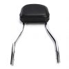 Short Quick Detachable Sissy Bar Kit - Chrome. Fits Dyna 2006-2017. - Image 2