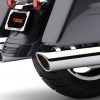 4" 909 Back Slash Slip-On Mufflers - Chrome. Fits Touring 2017up. - Image 2