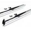 4in. 909 Uppercut Slip-On Mufflers – Chrome with Stainless Steel Tips. Fits Touring 1995-2016 & Trike 2017-2020. - Image 2