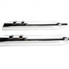 4" 909 Uppercut Slip-On Mufflers - Chrome with Stainless Steel Tips. Fits Touring 2017up. - Image 3