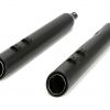 4" 909 Uppercut Slip-On Mufflers - Black with Stainless Steel Tips. Fits Touring 2017up. - Image 2