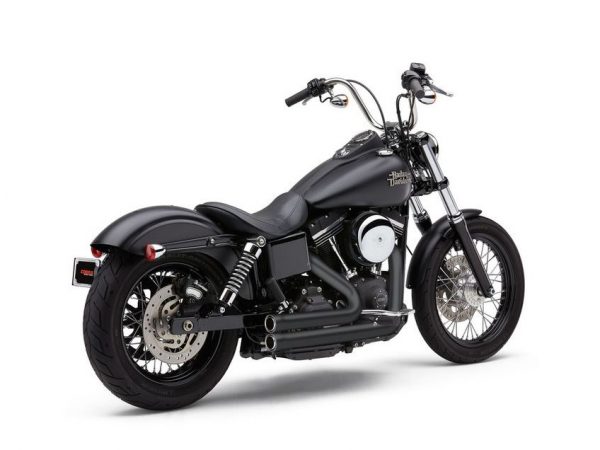 Speedster 909 Exhaust – Black. Fits Heritage 2018up & Sport Glide 2018-2024