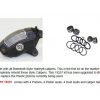 Front Caliper Rebuild Kit with Pistons & Seals. Fits Brembo Caliper. - Image 2