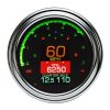 4-1/2" Tank Mount KPH Speedometer with Tachometer - Chrome. Fits Softail 2011-2017, FLHR 2014up & FLD, FXDC & FXDF 2012-2017. - Image 3