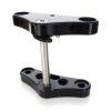 5 Degree Raked Mid Glide Triple Tree Kit - Black. Fits Dyna 2006-2017 with 23" Wheel Conversion. - Image 2