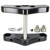 5 Degree Raked Wide Glide Triple Tree Kit - Black. Fits Breakout 2013-2017 with 23" Wheel Conversion. - Image 4
