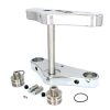 3 Degree Raked Wide Glide Conversion Triple Tree Kit - Chrome. Fits Rocker 2008-2011. - Image 2