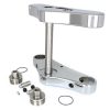 3 Degree Raked Wide Glide Triple Tree Kit - Chrome. Fits Breakout 2013-2017. - Image 2