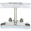 3 Degree Raked Wide Glide Triple Tree Kit - Chrome. Fits Breakout 2013-2017. - Image 3