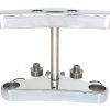 5 Degree Raked Wide Glide Triple Tree Kit - Chrome. Fits Breakout 2013-2017 with 23" Wheel Conversion. - Image 3