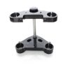 8 Degree Raked Triple Tree Kit - Black. Fits V-Rod 2012-2017 with OEM Inverted Front End & 26" Wheel Upgrade. - Image 2