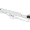Left Hand Front Caliper Mount - Chrome. Fits Custom Application on Springer & when using Hawg Halter HHI-RHSCC100 Caliper. - Image 2