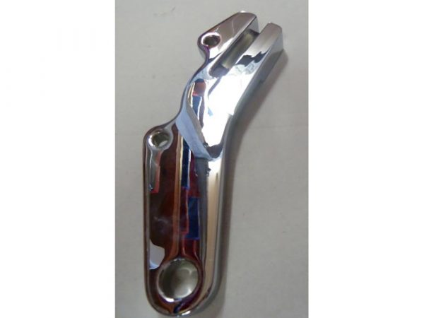 Rear Caliper Mount - Chrome. Fits Dyna 2000-2005 when using Hawg Halter HHI-RHSCC500 Caliper.