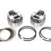 '+.010" Dome Top Pistons with 10.5:1 Compression Ratio. Fits Big Twin 1984-1999. - Image 2