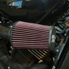 Forward Facing Aircharger Air Cleaner Kit - Black. Street 500 2015up. - Image 2