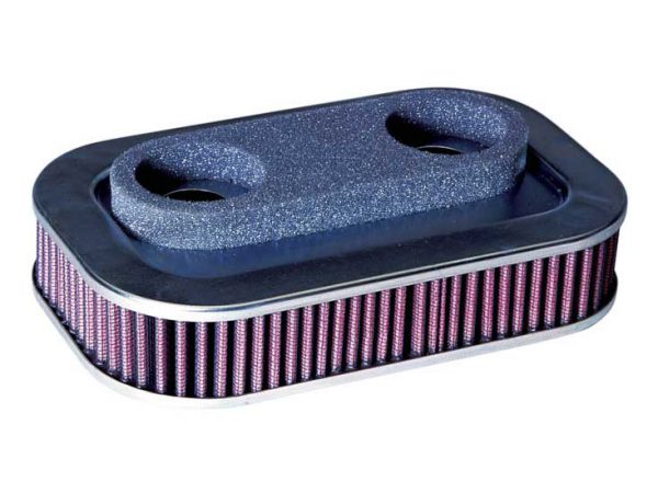 High-Flow Air Filter Element. Fits S&S B, Revtech 2 & Aftermarket Teardrop Air Cleaners