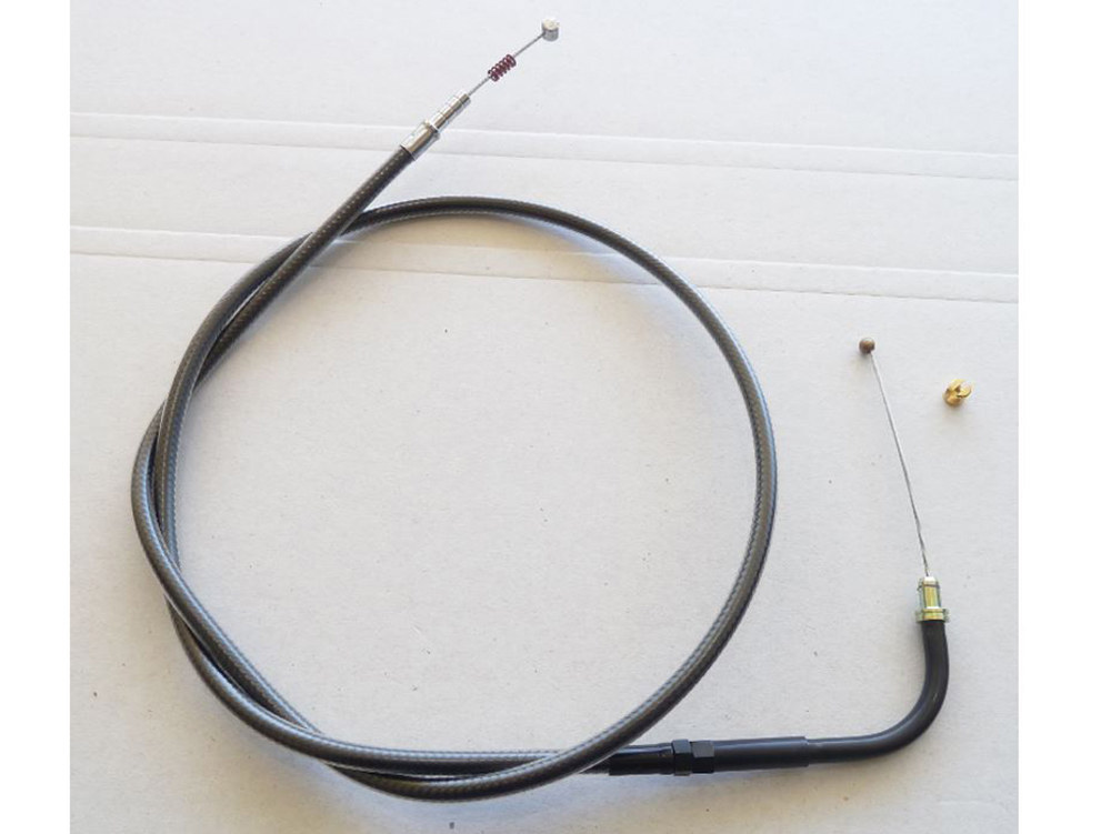 34-3/4in. Idle Cable – Black Pearl. Fits Big Twin 1996-2017. » 34-3/4in. Idle Cable – Black Pearl. Fits Big Twin 1996-2017.