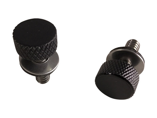 Low Profile Seat Release or Luggage Rack Thumb Screw - Black.