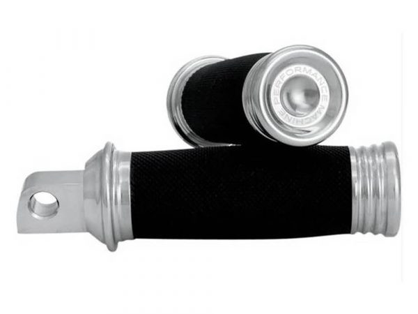 Merc Footpegs with Universal Male Mount - Chrome.