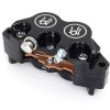 Universal 4 Piston Caliper - Black Contrast Cut. - Image 2