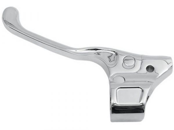 Clutch Perch & Lever Assembly - Chrome. Fits Big Twin 2007up.