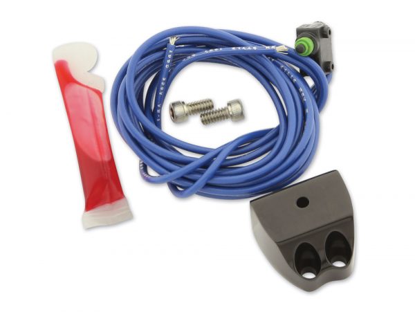 Brake Light Switch - Black. Fits 9/16" & 11/16" Hand Control Master Cylinders. Fits H-D 2011up with Canbus.