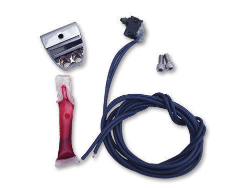 Starter Interrupt Switch - Polished. Fits H-D 2007up with 11/16" Hydraulic Clutch Master Cylinder.