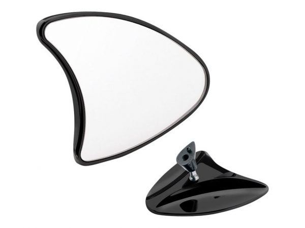 FLH Style Mirror - Black. Fits FLHX 2006-2013 & FLHT/C/CU 1996-2013.