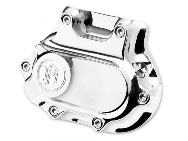 Smooth Hydraulic Clutch Cover - Chrome. Fits H-D 1987-2006 with 5 Speed Transmission.