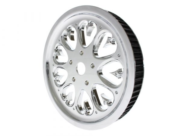 70 Tooth x 1-1/2" wide Stiletto Pulley - Chrome. Fits Touring, FXR & Softail 1986-1988 Models with HDI OEM Wheel.