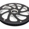 70 Tooth x 20mm wide Torque Pulley - Black Contrast Cut Platinum. Fits FXST'2006 with with HDI OEM Wheel. - Image 2