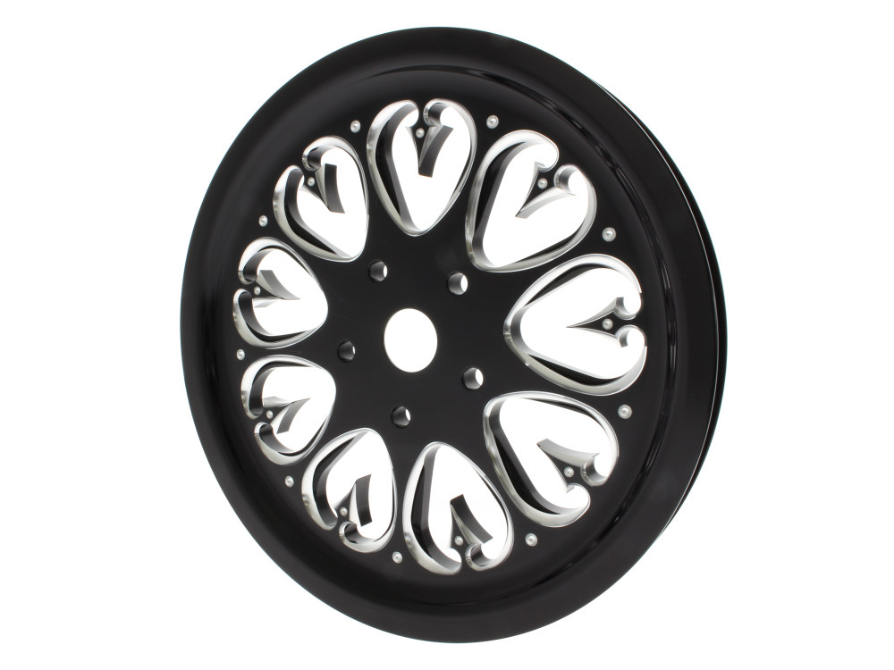 70 Tooth x 20mm wide Stiletto Pulley - Black Contrast Cut. Fits FXST'2006 with with HDI OEM Wheel. » 20mm wide Stiletto Pulley 70 Tooth x 20mm wide Stiletto Pulley - Black Contrast Cut. Fits FXST'2006 with with HDI OEM Wheel.