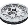 72 Tooth x 1-3/8" wide Heathen Pulley - Chrome. Fits V-Rod 2002-2006. - Image 2