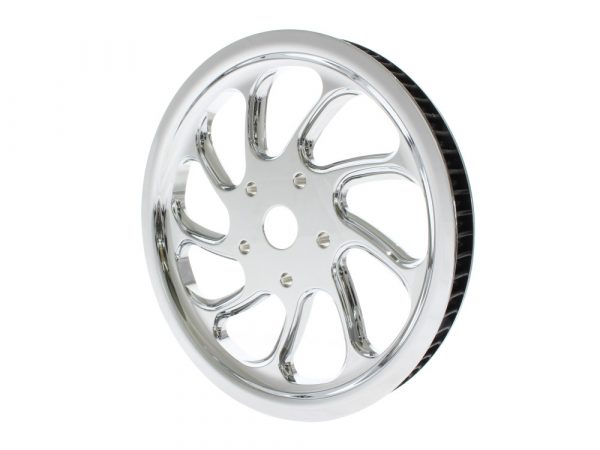 66 Tooth x 1" wide Torque Pulley - Chrome. Fits Softail 2012up, Softail 2007up with 150 Rear Tyre & Touring 2007-2008.