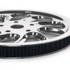 66 Tooth x 20mm wide Torque Pulley - Chrome. Fits Softail 2007-2011 with OEM 200 Rear Tyre. - Image 3