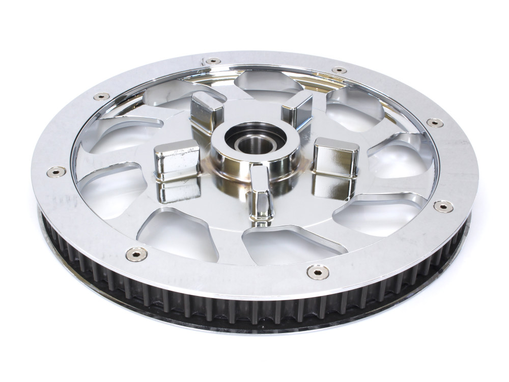 72 Tooth x 28mm wide Torque Pulley - Chrome. Fits V-Rod 2008up. » 72 Tooth x 28mm wide Torque Pulley 72 Tooth x 28mm wide Torque Pulley - Chrome. Fits V-Rod 2008up. - Image 2