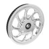 72 Tooth x 28mm wide Torque Pulley - Chrome. Fits V-Rod 2008up. - Image 3