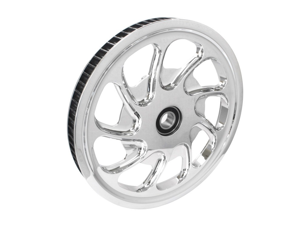 72 Tooth x 28mm wide Torque Pulley - Chrome. Fits V-Rod 2008up. » 72 Tooth x 28mm wide Torque Pulley 72 Tooth x 28mm wide Torque Pulley - Chrome. Fits V-Rod 2008up. - Image 3