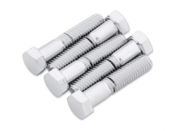 Rear Chain Sprocket Bolt Kit - Chrome. Fits H-D 1984up.