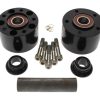 Front Wheel Hub - Black. Fits Dyna Fat Bob 2008-2011 with Dual Disc Rotors. - Image 3