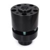 Front Wheel Hub - Black. Fits Softail 1984-1999, Dyna Wide Glide 1993-1999 & FXWG 1984-1986 Models with Single Disc Rotor. - Image 2