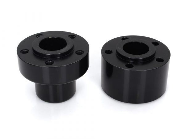 Front Wheel Hub - Black. Fits Softail 1986-1999.