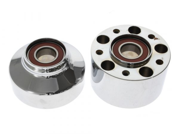 Front Wheel Hub - Chrome. Fits Sportster 1200X, XL1200C & XL883L 2010-2013 Models with Single Disc Rotor.